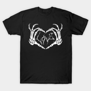 Love Skeleton Hands T-Shirt